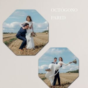 Cuadro Octogonal de Madera