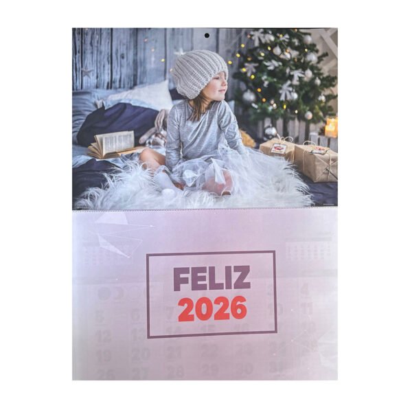Calendario faldilla 12h mediano